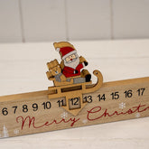 Wooden Santa Advent